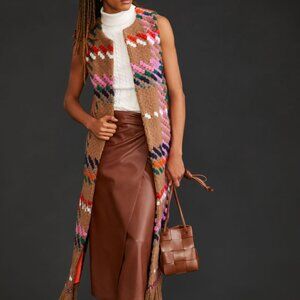 Villagallo Duster Vest EUC